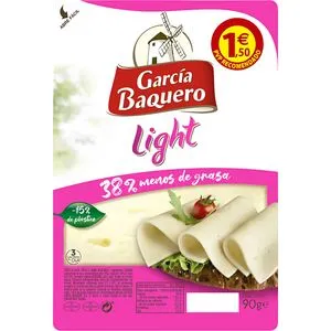 Queso en lonchas light 90 g