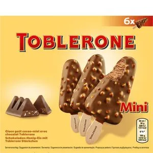 Helado mini de chocolate y miel 6 unidades