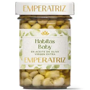 Habitas baby en aceite de oliva virgen extra 180 g