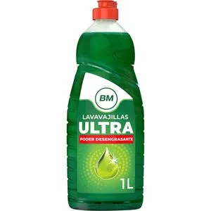 Lavavajillas a mano ultra verde 1 l