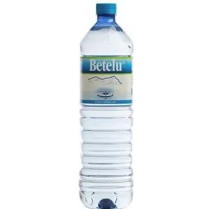 Agua mineral natural botella 1,5 l