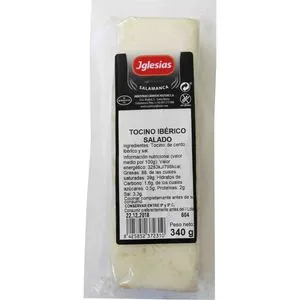 Tocino ibérico salado 340 g