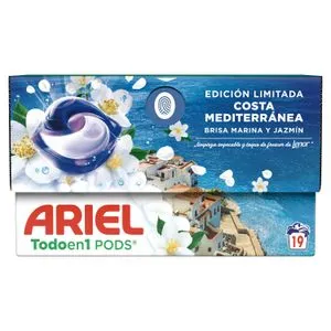 Detergente cápsulas pods 19 lavados