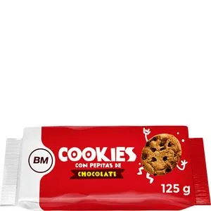 Cookies pepitas de chocolate negro 125 g