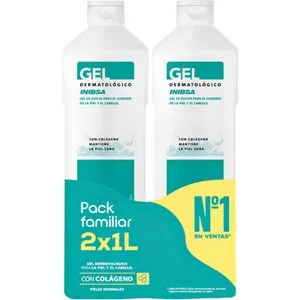 Pack familiar de gel dermatológico 2x1 l