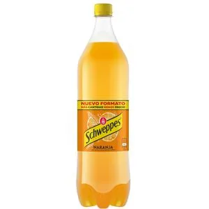 Refresco sabor naranja botella 1,5 l