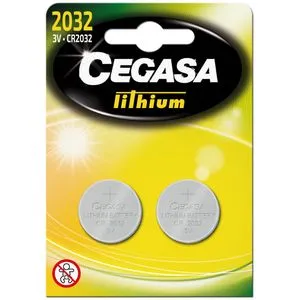 Pila de litio CR2032 2 unidades