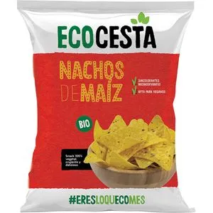 Nachos de maíz BIO 125 g