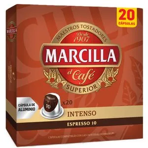 Café intenso 20 cápsulas