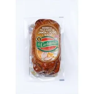 Redondo de pollo con jamón york y queso 340g