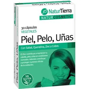 Complemento para pelo, piel y uñas 30 cápsulas