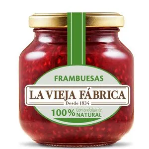 Mermelada de frambuesas edulcorante natural 280 g