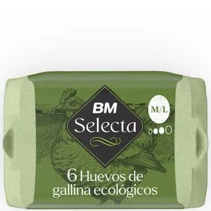 Huevos ecológicos M/L 1/2 docena