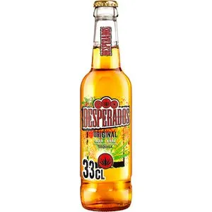 Cerveza con tequila botellín 33 cl