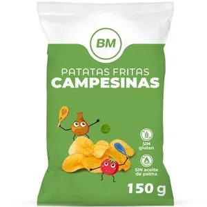 Patatas fritas campesinas bolsa 150g