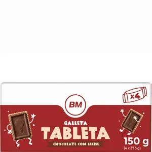 Galletas con chocolate y leche 150 g