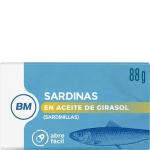 Sardinilla en aceite de girasol 88 g