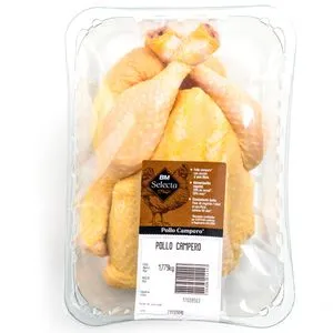 Pollo limpio certificado campero (1,8 kg aprox)