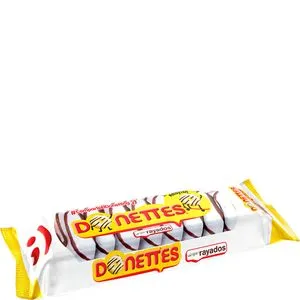 Donettes de chocolate blanco y negro 8 unidades