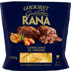 Pasta fresca carrilleras de ternera 250 g