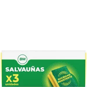 Estropajo salvauñas 3 unidades