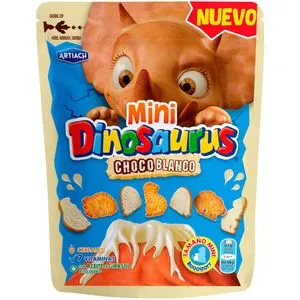 Galletas mini con chocolate blanco 100 g