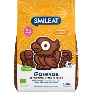 Galletas de espelta, avena y cacao 220g