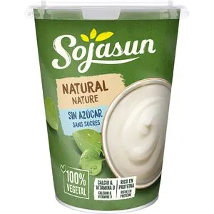 Yogur de soja natural sin azúcar 400 g