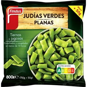 Judía verde plana 800 g