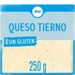 Queso tierno cuña 250 g