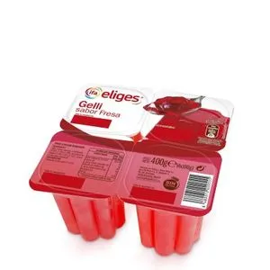 Gelatina de fresa 4x100 g