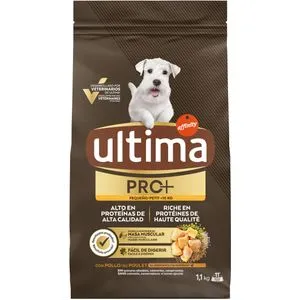 Pienso con pollo para perros mini 1,1 kg