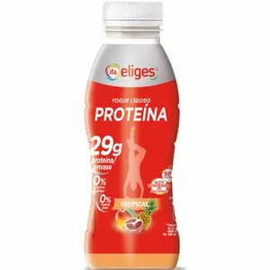 Yogur líquido protéico sabor tropical 400 g