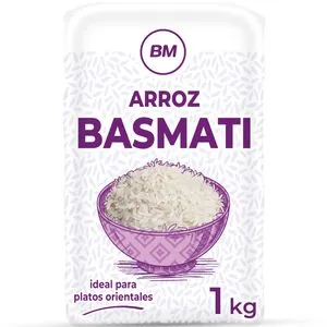 Arroz largo basmati 1 kg