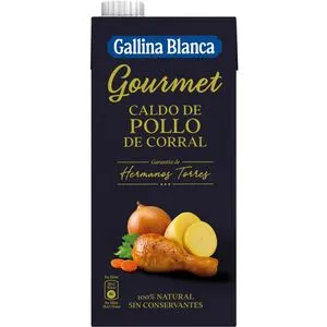 Caldo gourmet de pollo 1 l