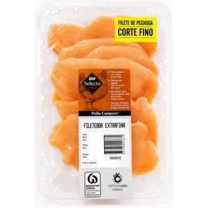 Pechuga de pollo campera extrafina selecta 500 g