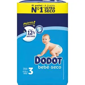 Pañales talla 3, 62 unidades (5-10 kg)