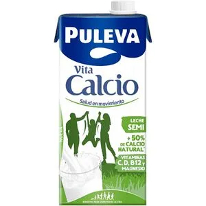 Leche semidesnatada con calcio 1 l