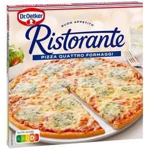 Pizza de 4 quesos 340 g