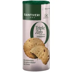 Galletas con arándanos triple zero 205 g