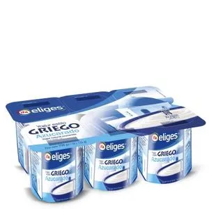 Yogur griego natural azucarado 6x125 g