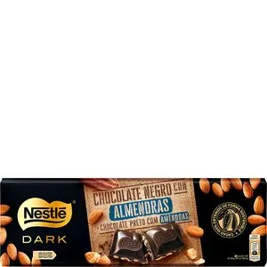 Chocolate negro con almendras 270 g