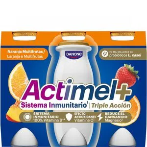 Yogur líquido multifrutas 6x100 ml