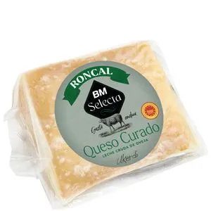 Queso de oveja DO Roncal cuña 250 g aprox