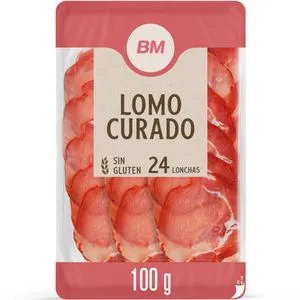 Lomo curado en lonchas 100 g