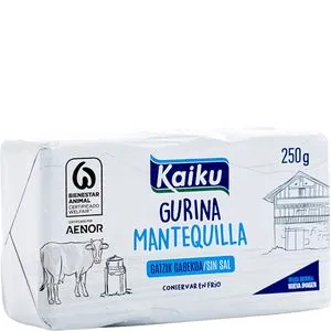 Mantequilla sin sal 250 g