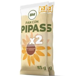 Palitos con pipas 2x83 g