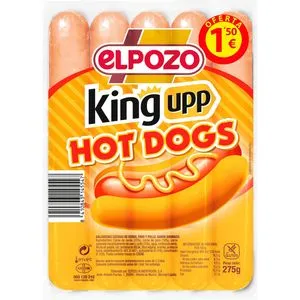 Salchicha para hot dog 5 unidades 275 g