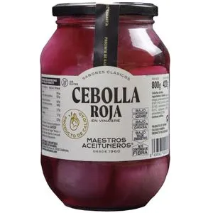 Cebolla roja en vinagre 800 g