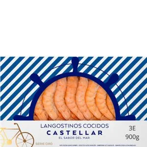 Langostino cocido 30/35 piezas congelado 900 g